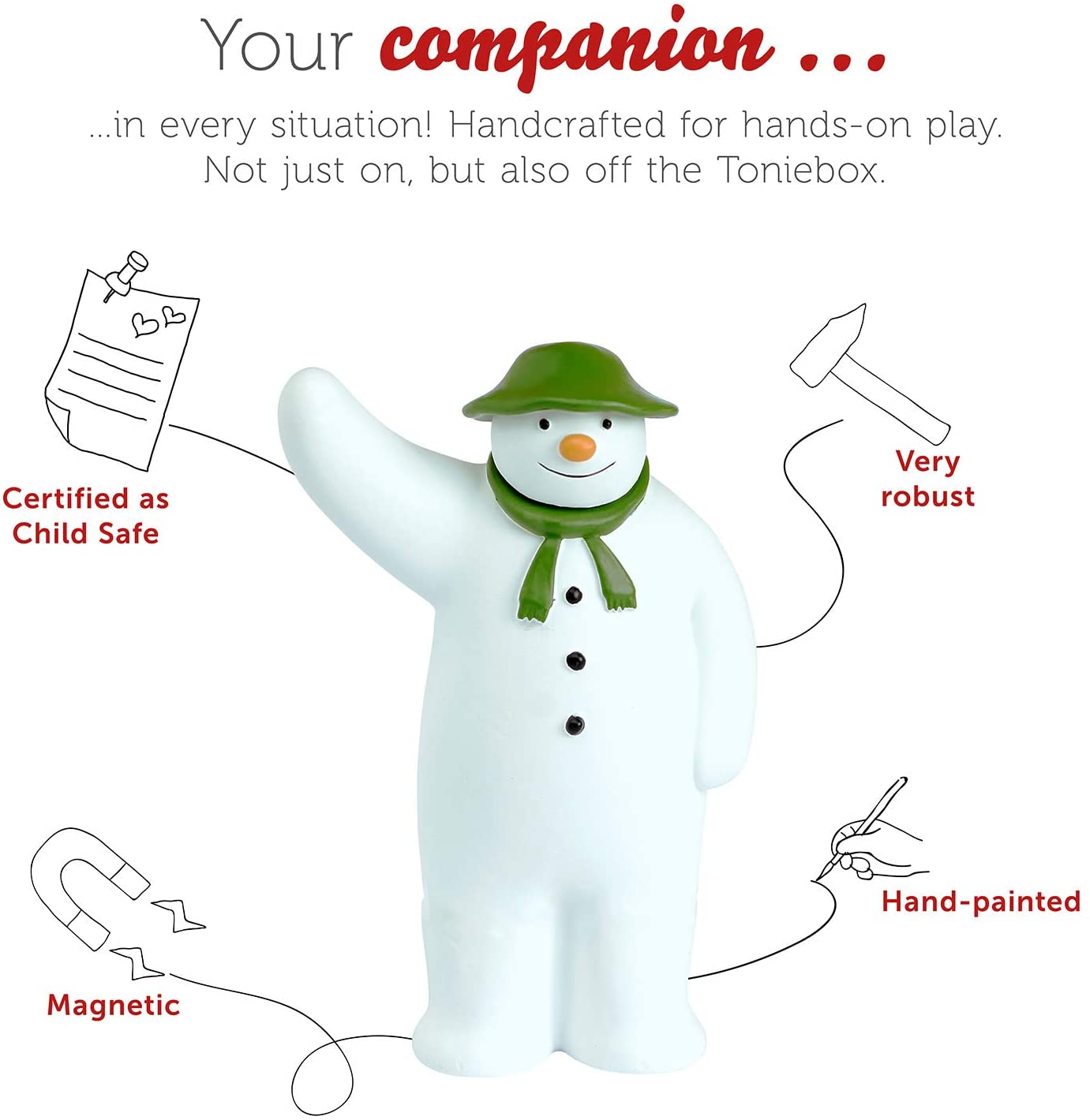 The Snowman Audio Tonie - Kids music & Story player