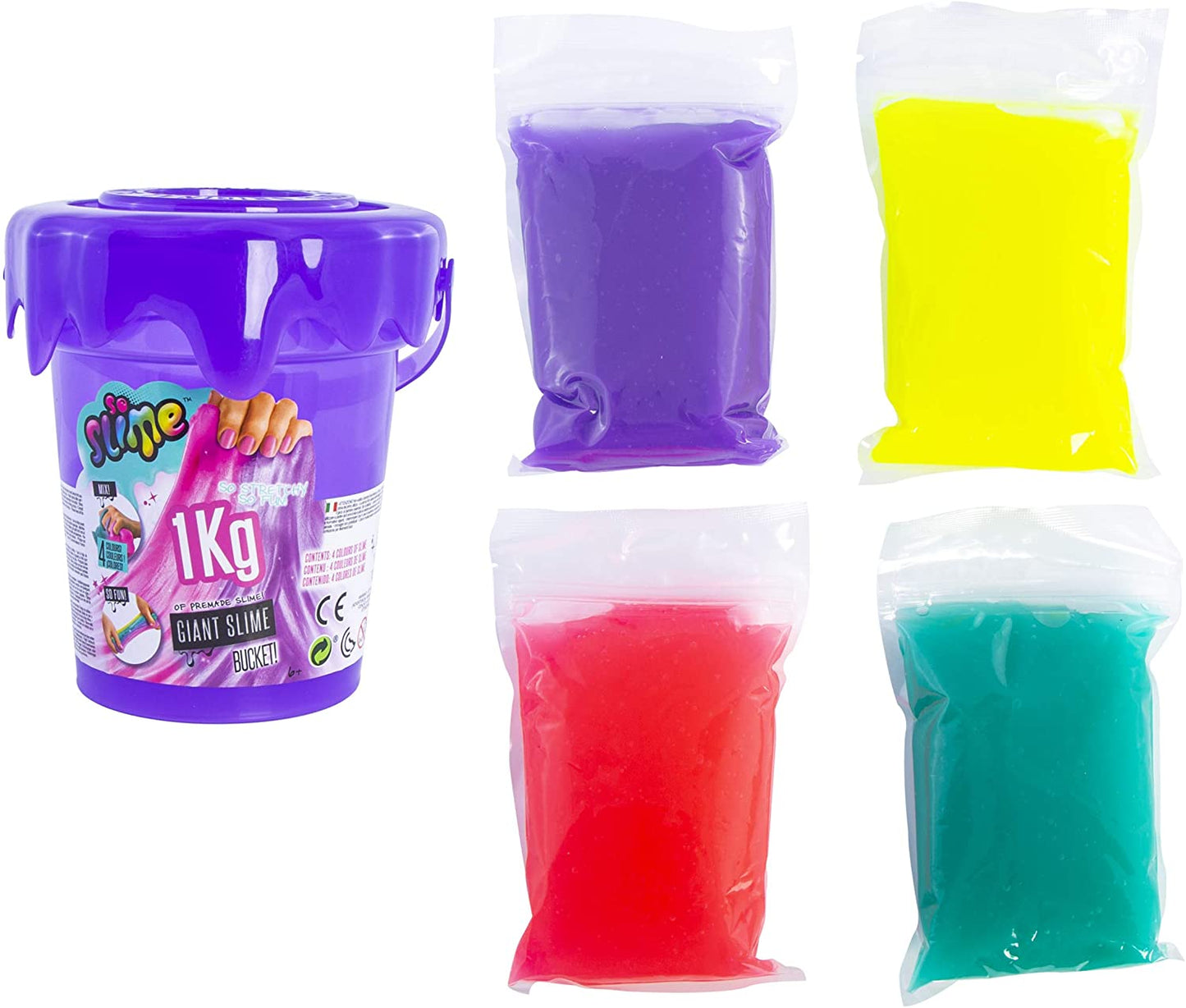 Slime Bucket & Decorations 1 KG