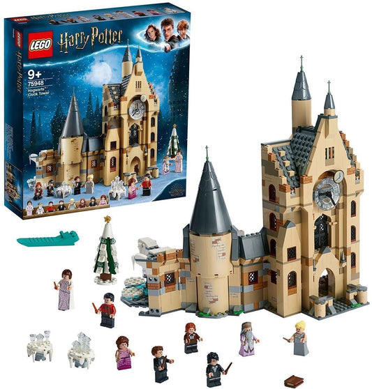 LEGO 75948 Harry Potter Hogwarts Castle Clock Tower Toy, Compatible with Great Hall and Whomping Willow Sets